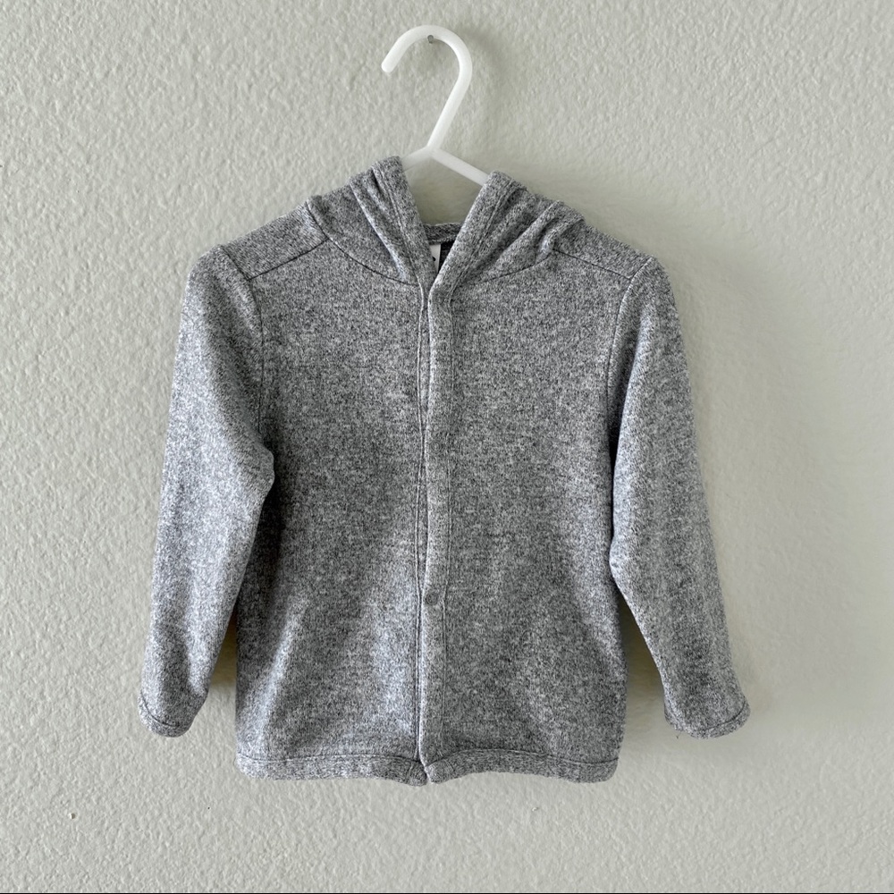 Old Navy Toddler 18-24m Gray Hooded Sweater